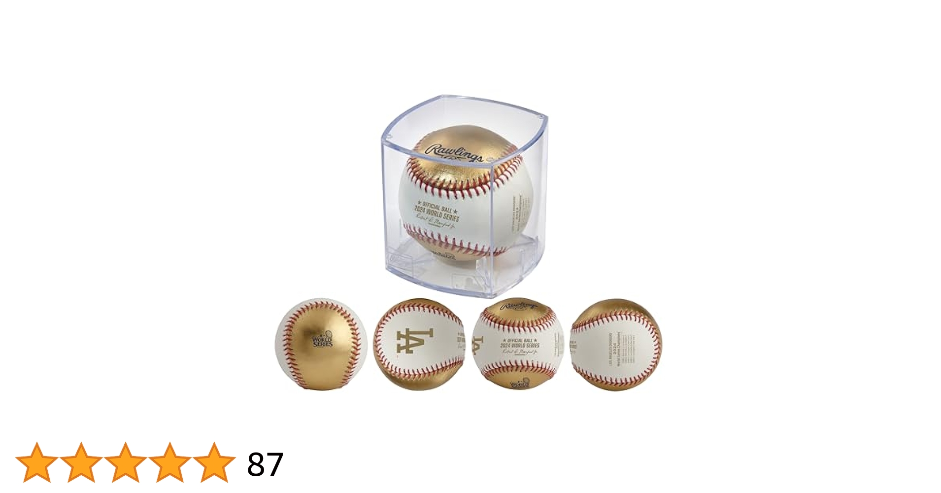 Rawlings 2024ワールドシリーズ公式ボール Amazon.com: Rawlings Baseball MLB Commemorative Ball